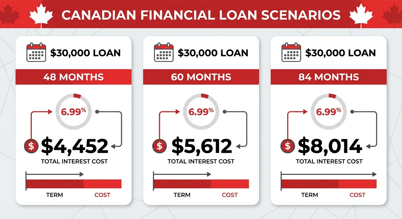 Car Loan Application in Canada illustration