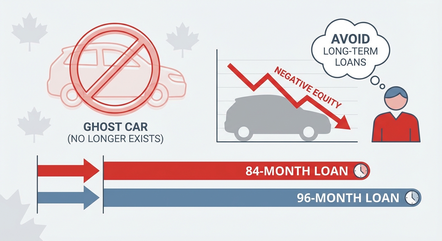 Zero Down Car Loans in Canada illustration