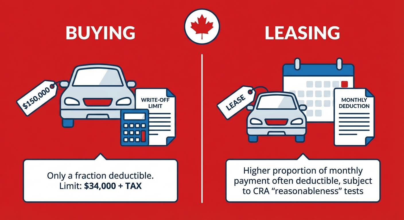 Luxury Car Financing in Canada illustration