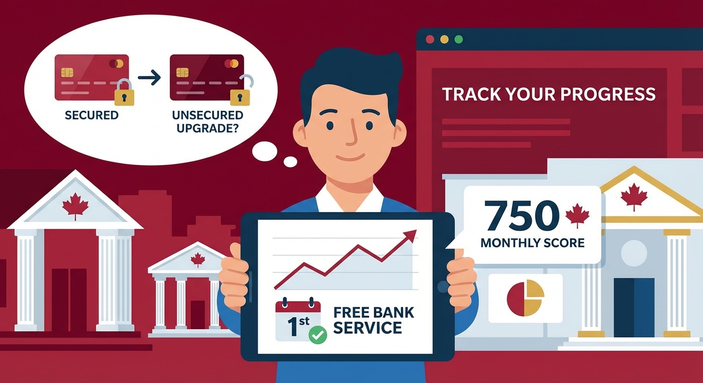 Bad Credit Solutions in Canada illustration