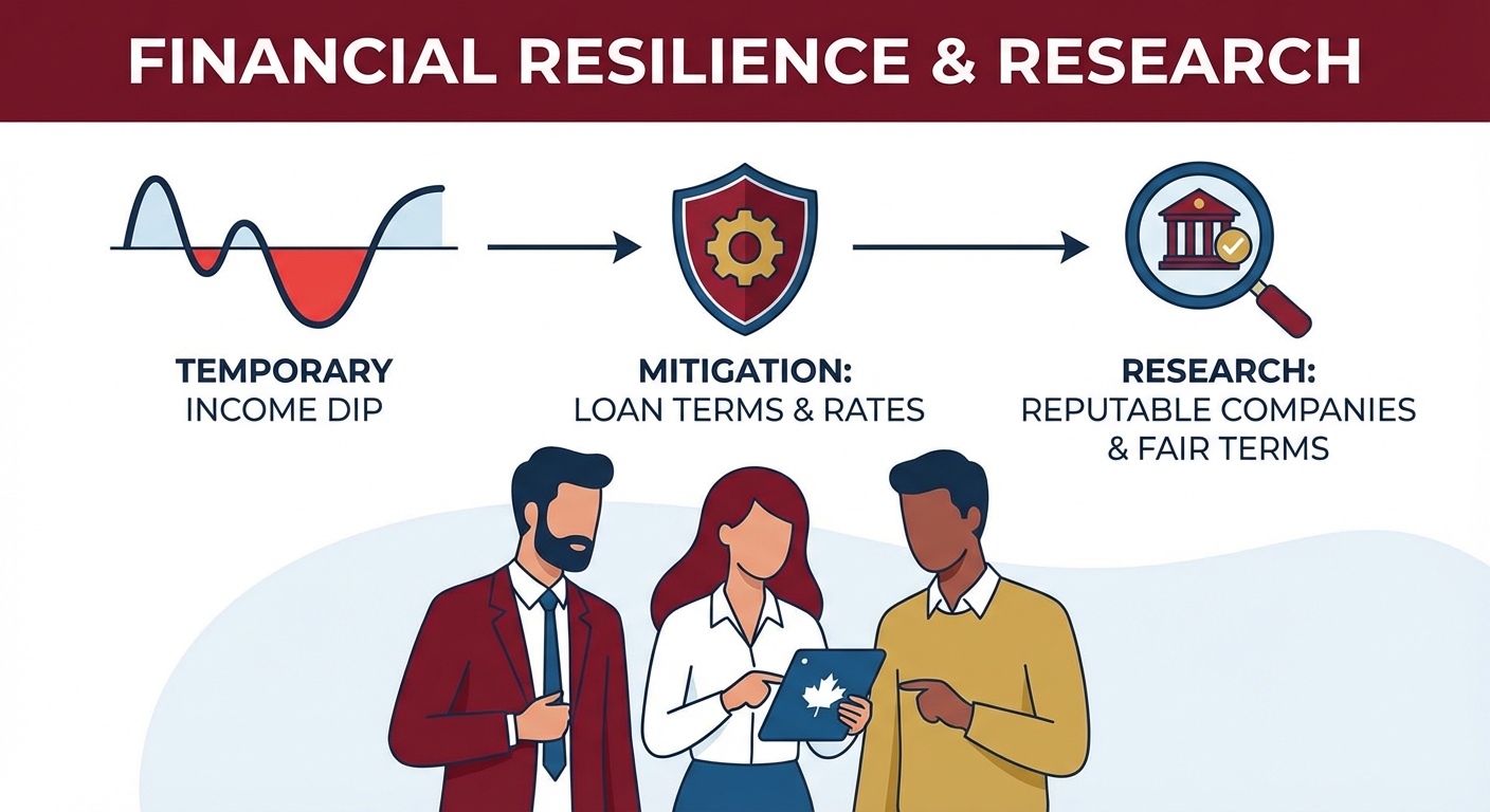 can I get a car loan while on EI British Columbia illustration