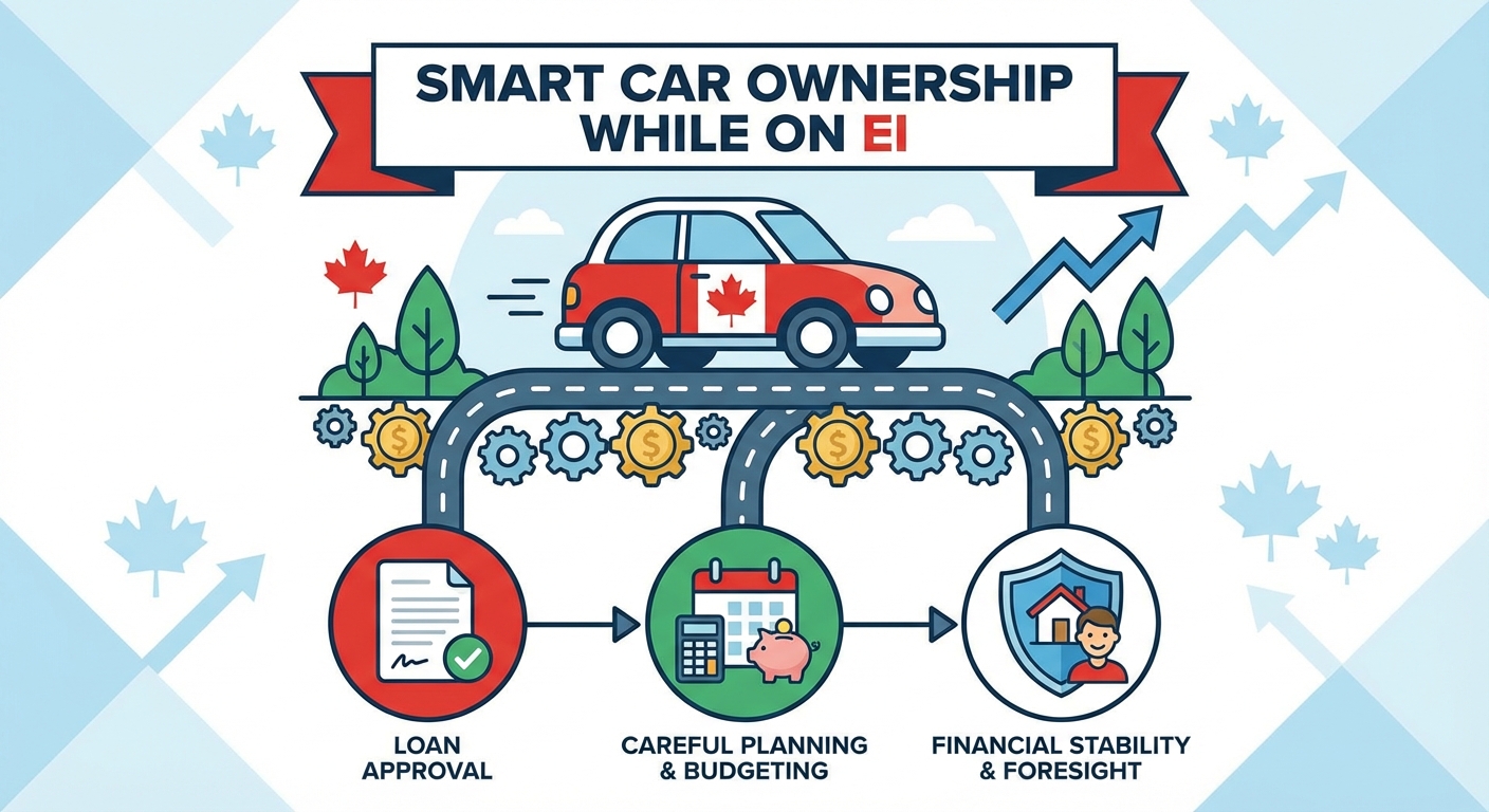 can I get a car loan while on employment insurance illustration