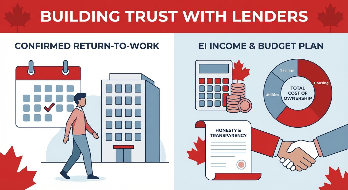 how to get a car loan while on EI benefits illustration