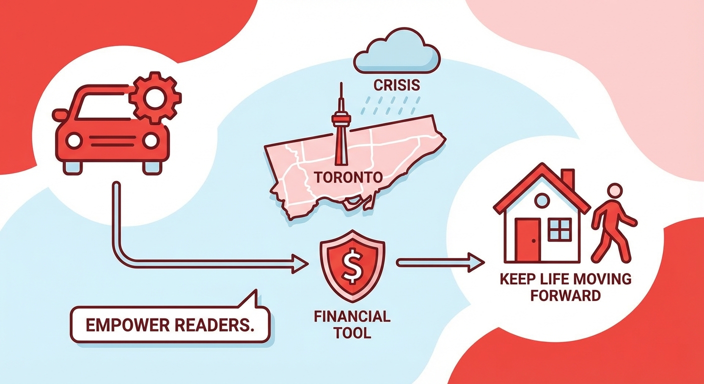 emergency car repair loans bad credit Toronto illustration