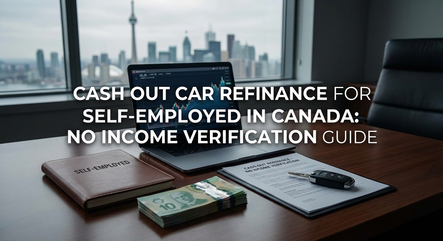 Self-Employed Canada: Your Car's Equity Just Wrote a Cheque.