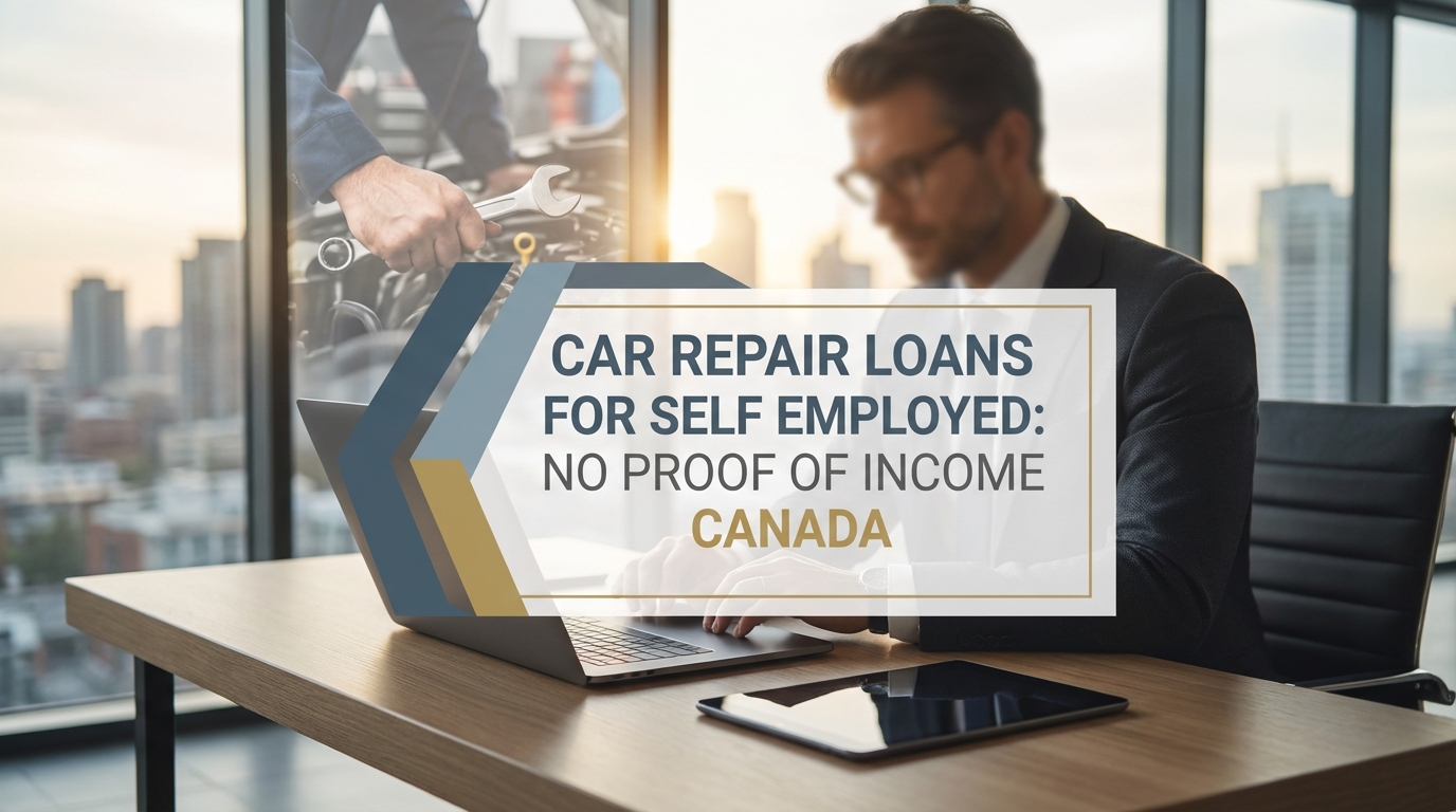 Self-Employed, Car Stuck? Skip the Pay Stub. Get Repair Cash.