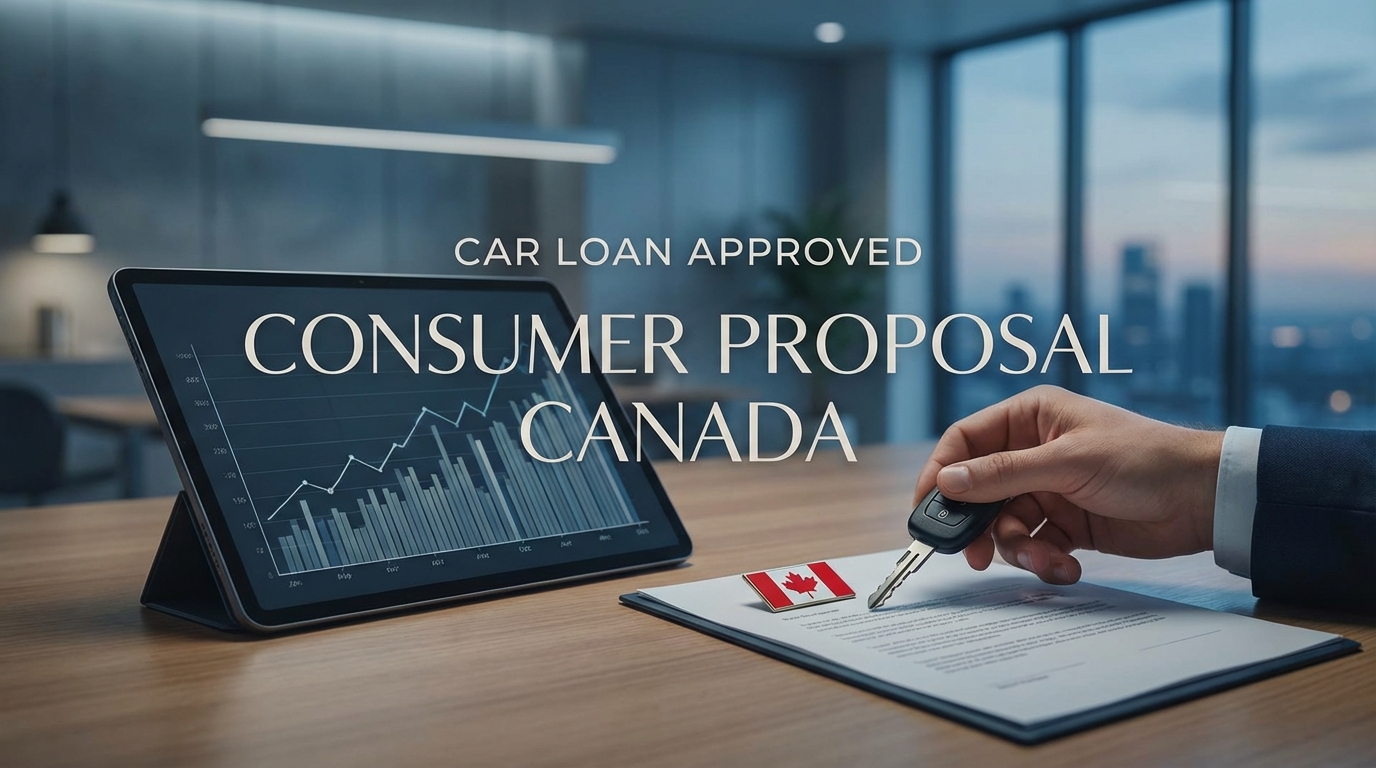 Consumer Proposal? Good. Your Car Loan Just Got Easier.