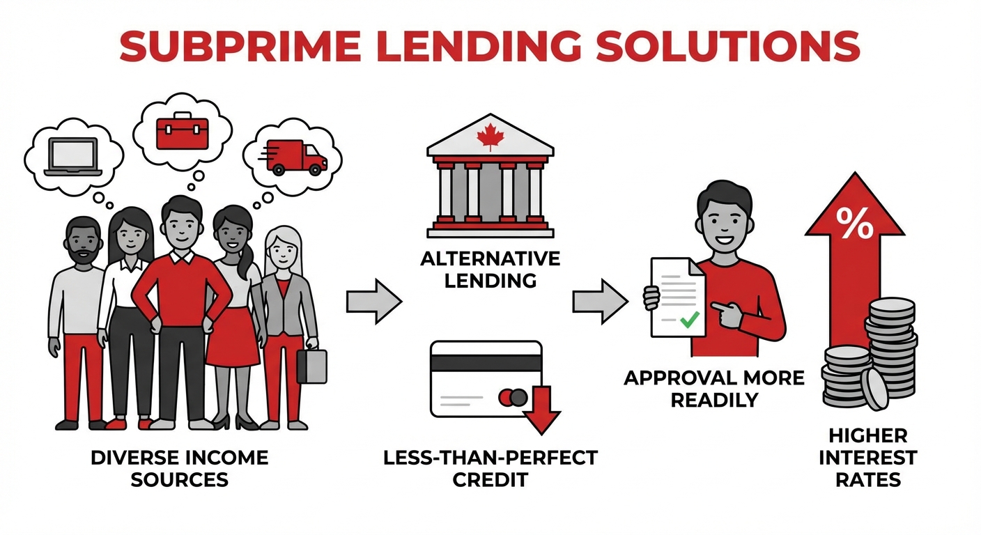 hybrid car financing for gig workers Canada no down payment illustration