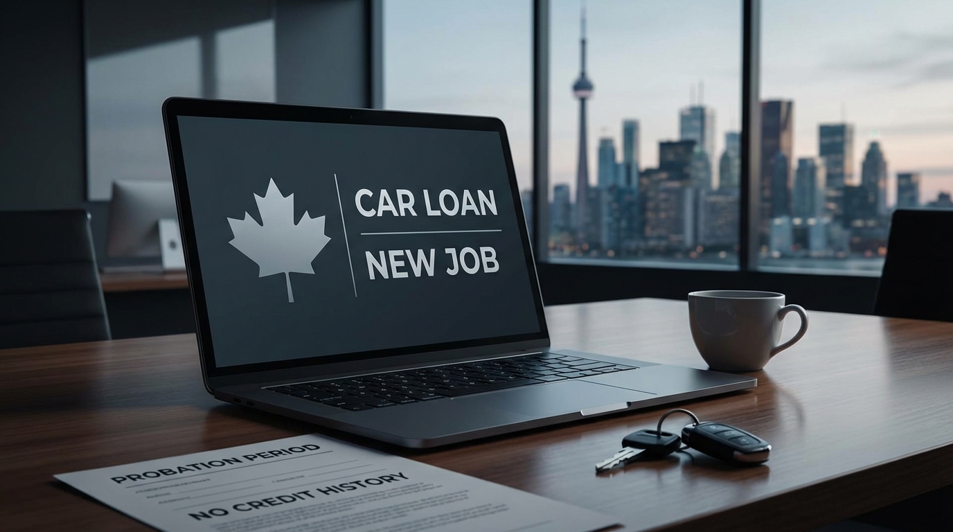 Probation Period? That's Your Down Payment. Car Loan Approved, Montreal.