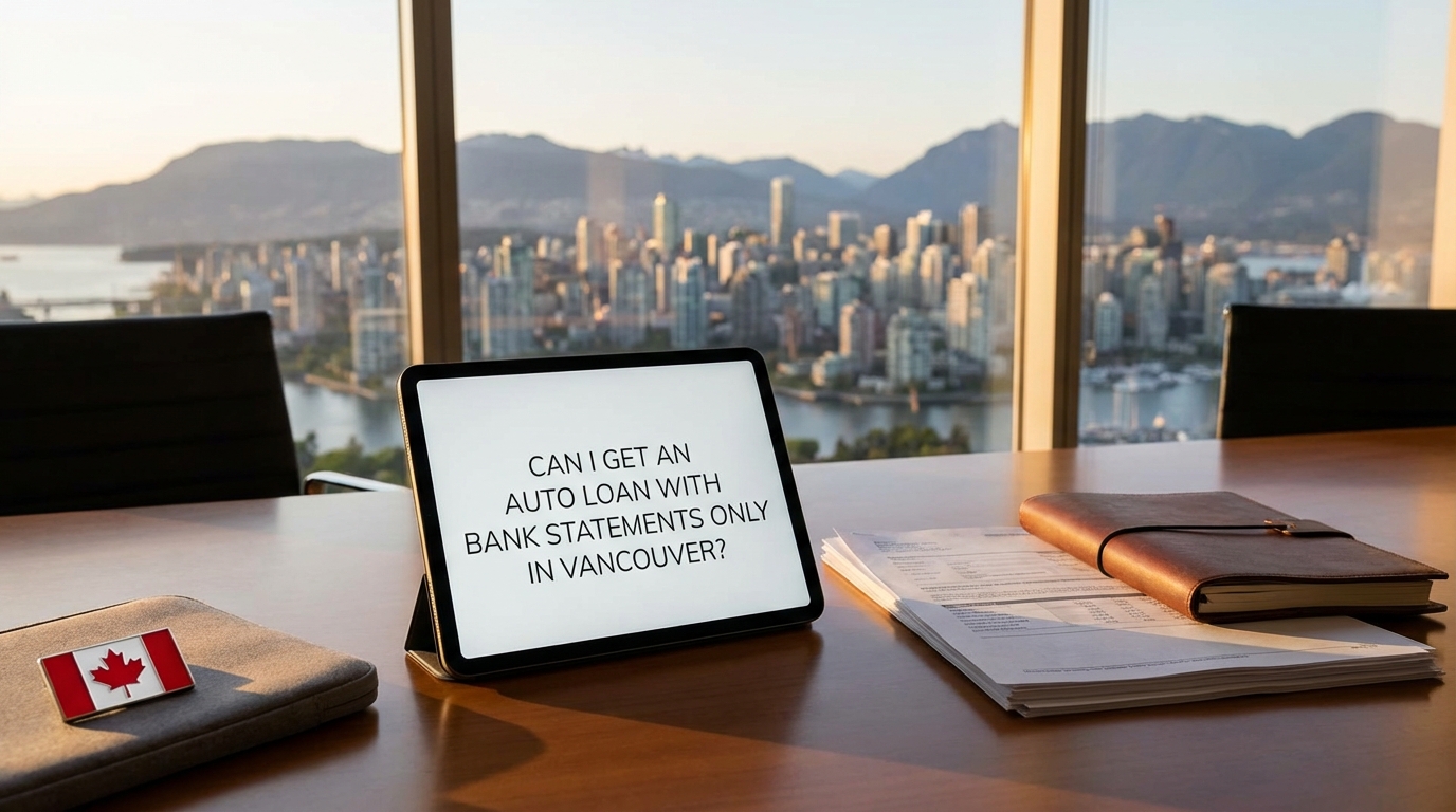 Vancouver Auto Loans: Where Your Bank Statements Are the Boss.
