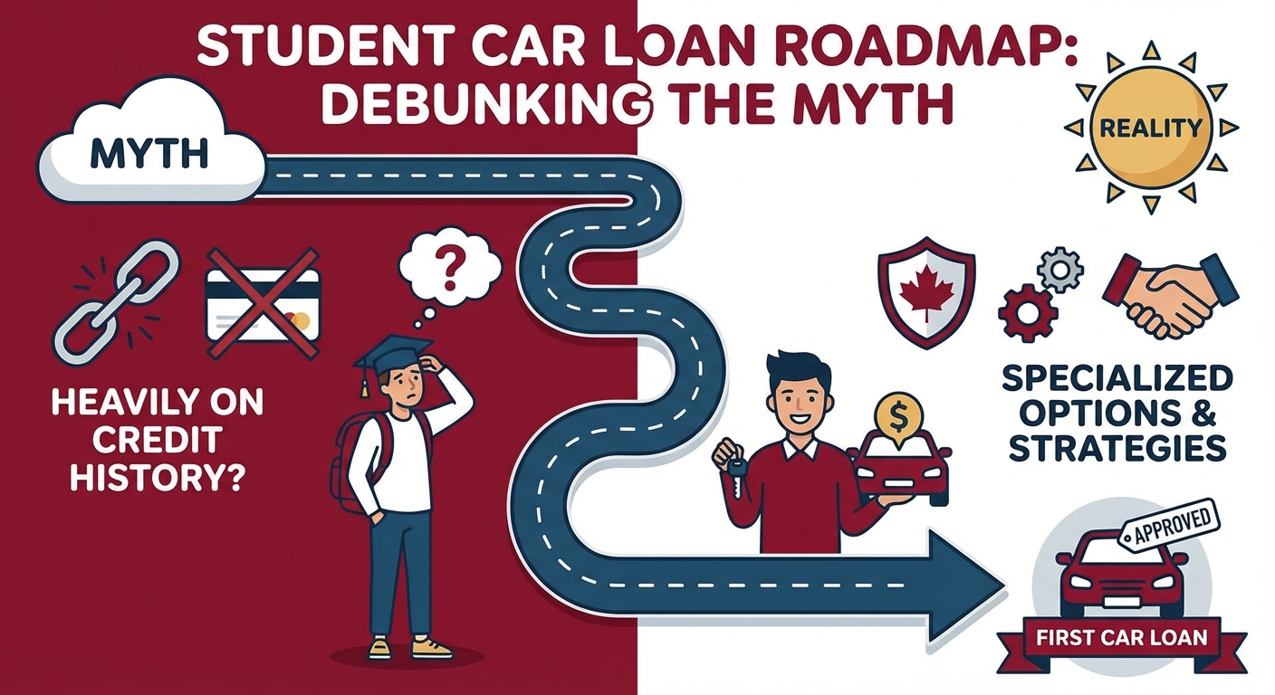 how to get car loan as student no credit illustration