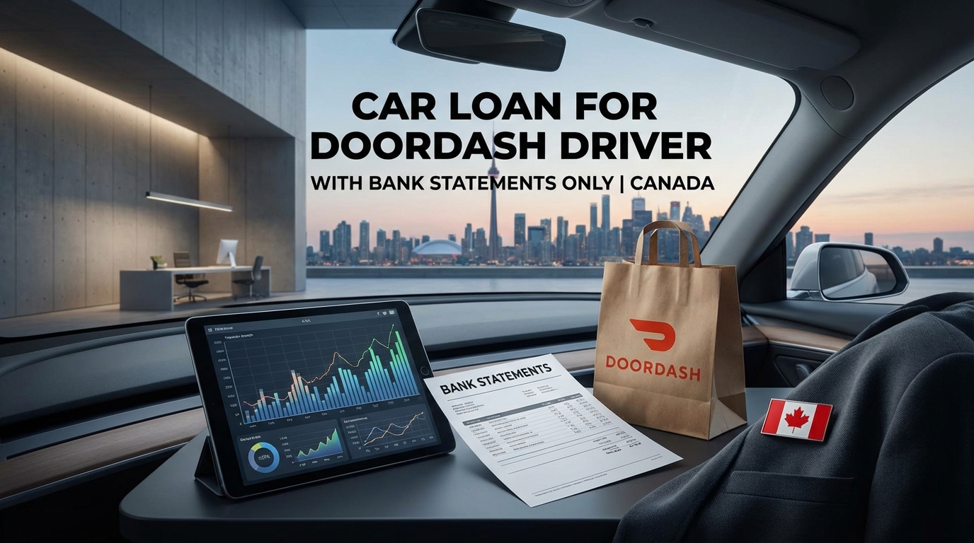 Pay Stub? Nah. Your DoorDash Deposits Just Bought a Car, Ontario.