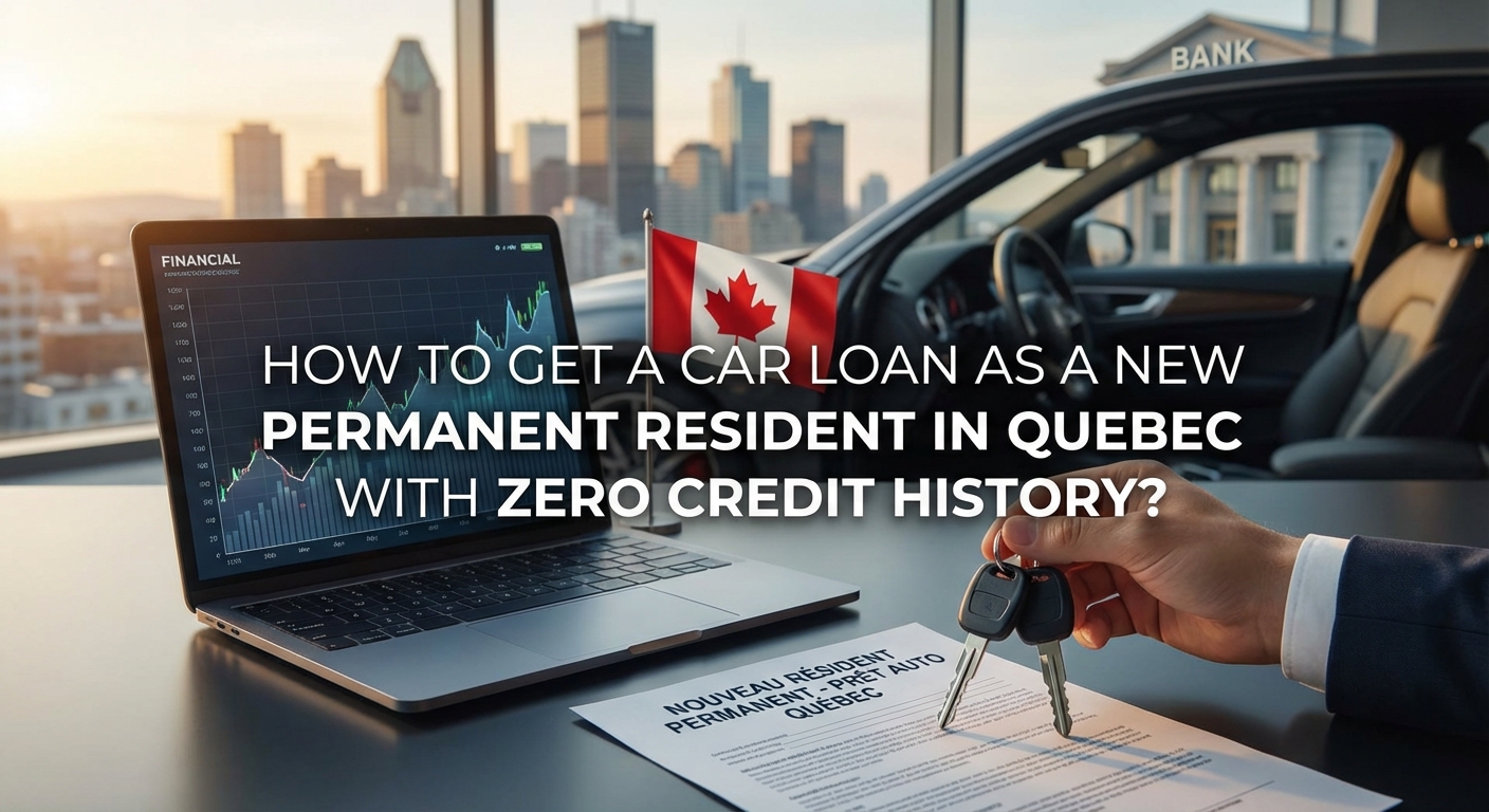 Quebec Newcomers: Your Credit History? We're Writing It With Your Car.