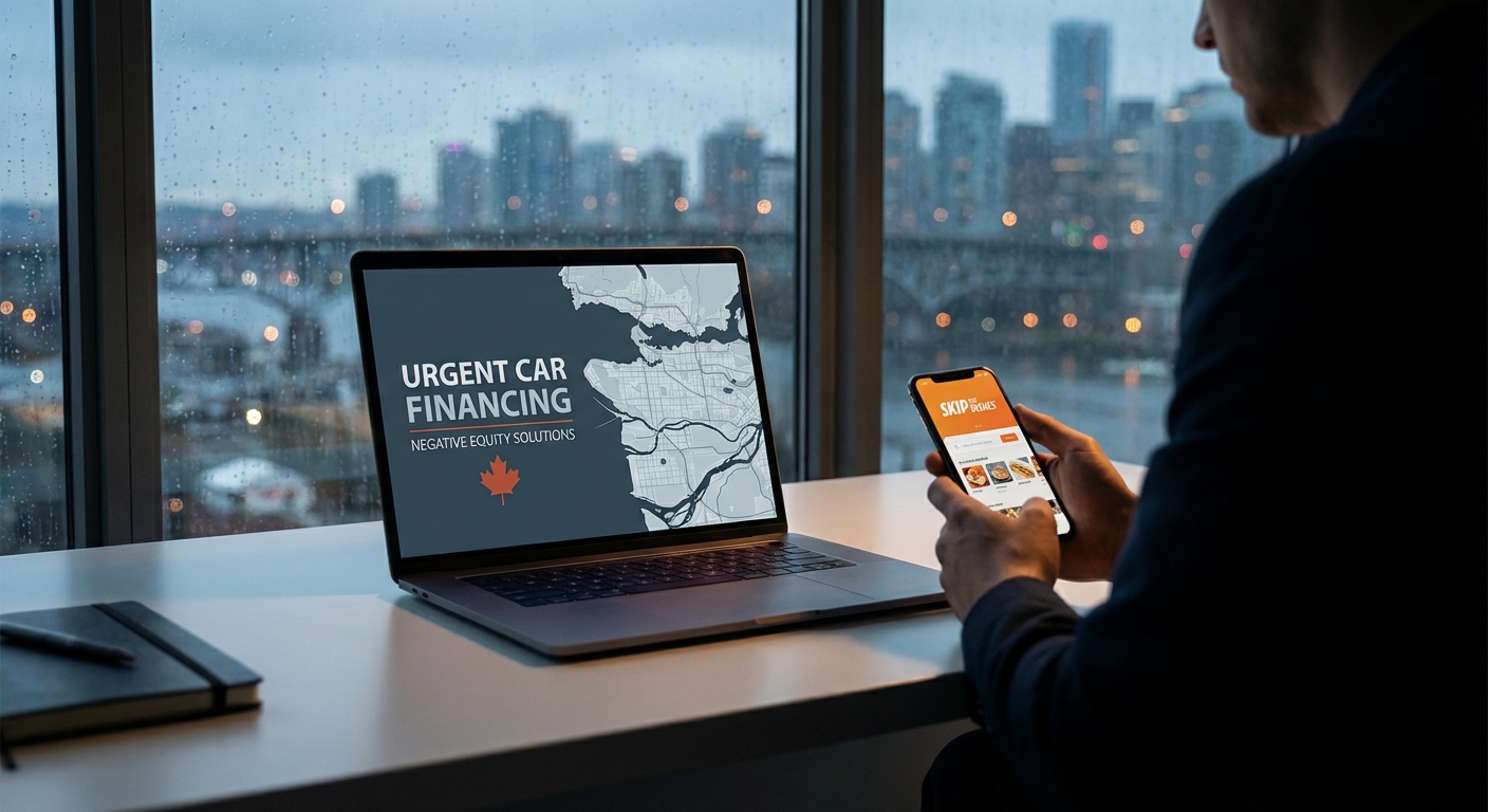 Vancouver: Your SkipTheDishes Hustle *Is* Your Car Loan. Negative Equity? Approved.
