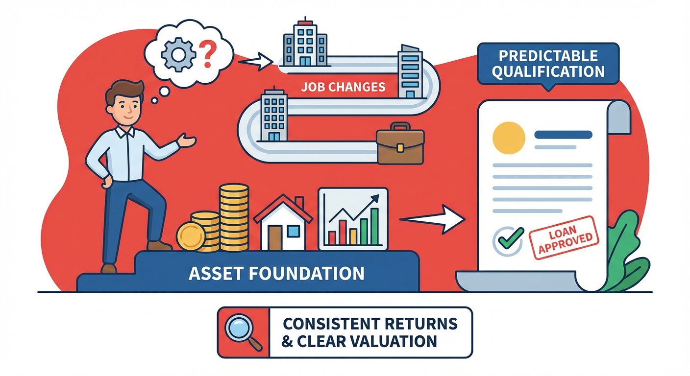how to buy a car with asset income and no upfront money illustration