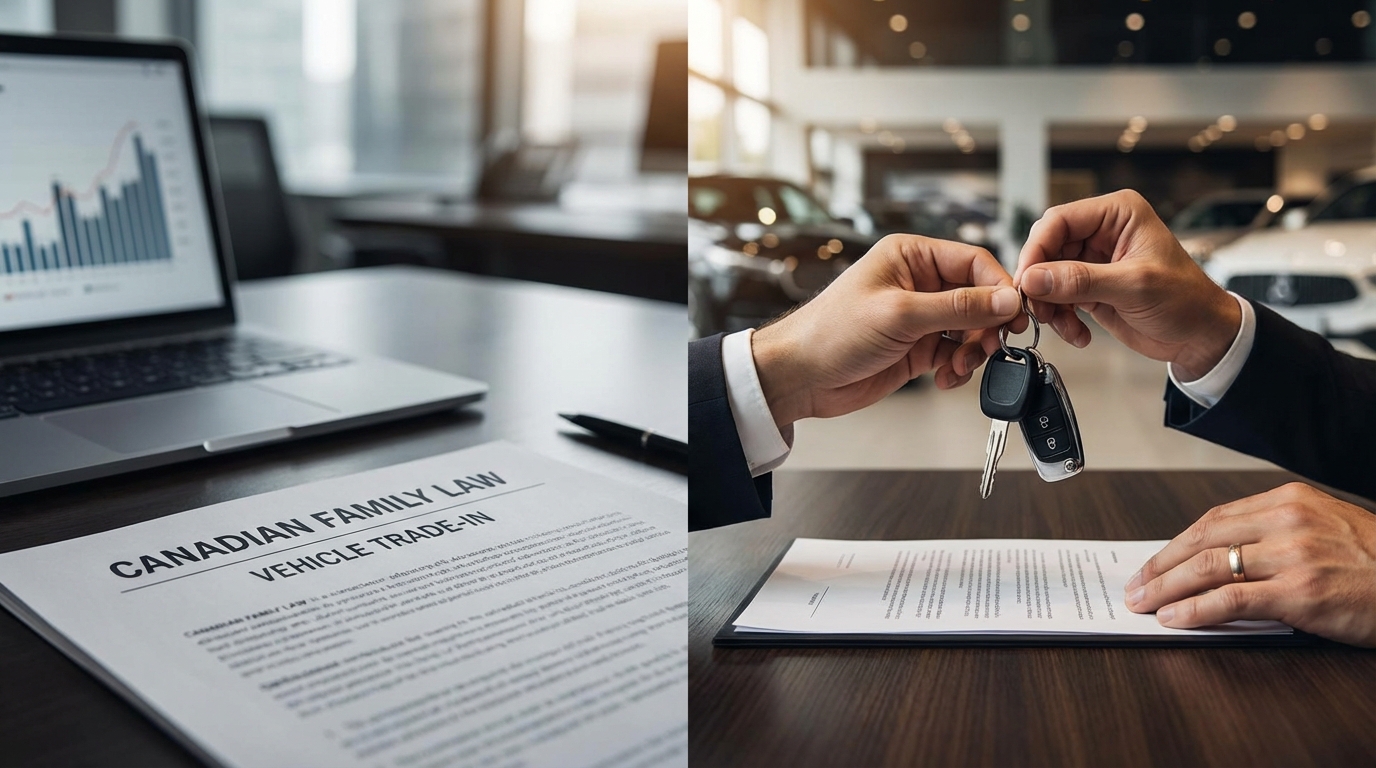 Your Ex Can't Block Your New Ride. Trade Joint Car During Separation, Toronto.