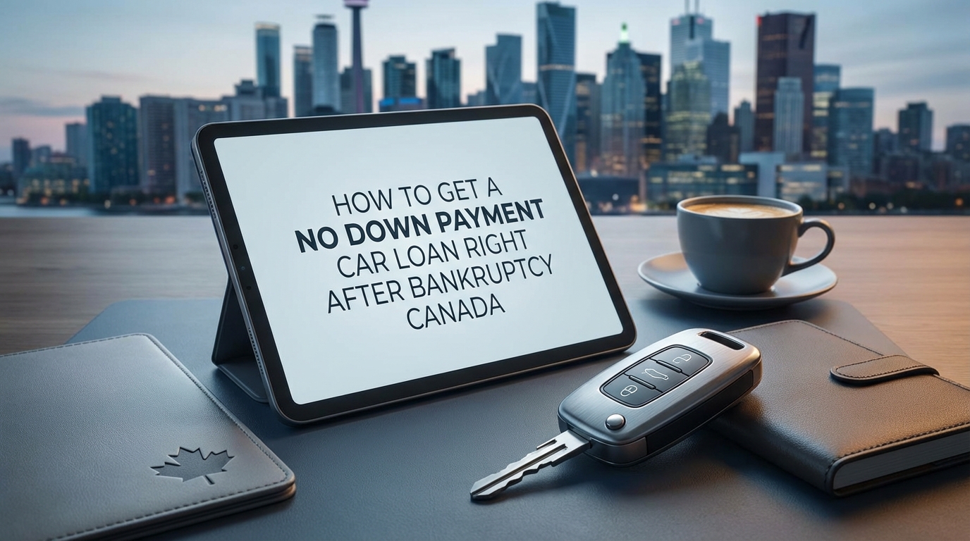 Your Ink Is Dry. Your New Car Needs No Down Payment, Ontario.