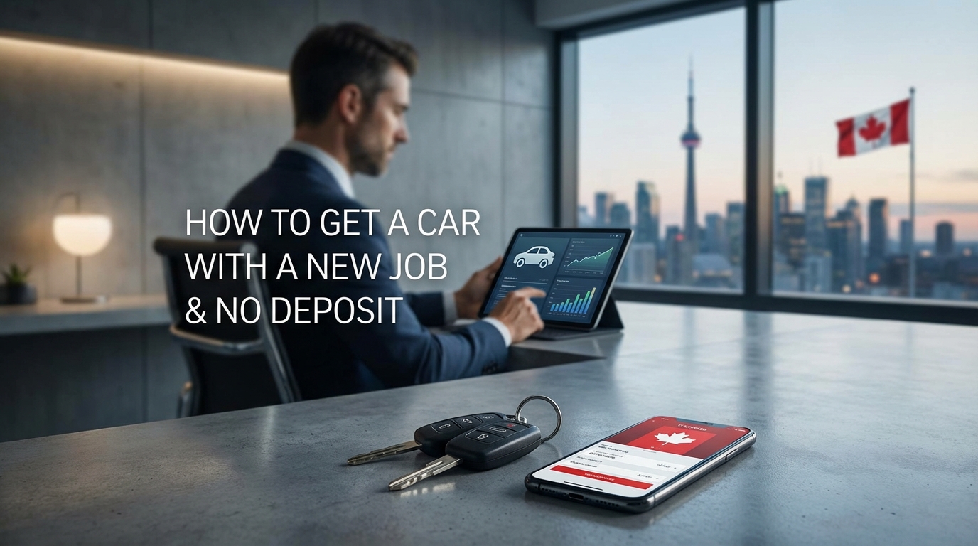 Your New Job's First Act: Getting You a Car. Zero Down, Vancouver.