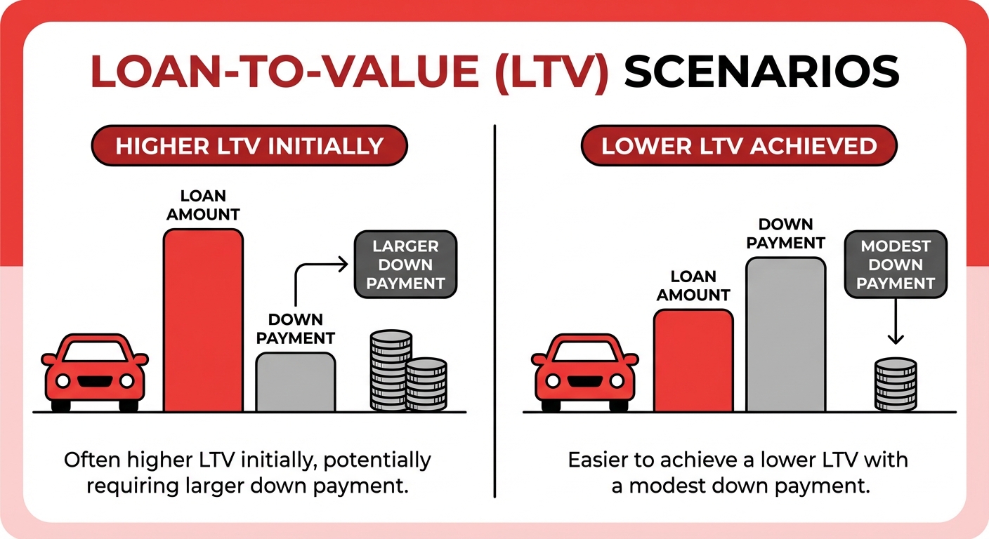 vehicle financing for inconsistent income illustration