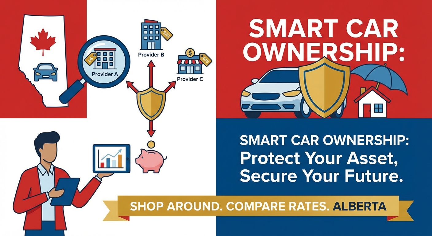 Urgent car replacement loan after vehicle write-off with bad credit Canada illustration