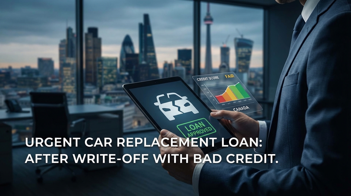 Your Totaled Car Doesn't Care About Your Credit Score. We Do, Edmonton.