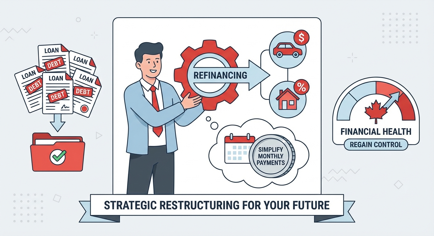 how to refinance negative equity car loan Alberta illustration