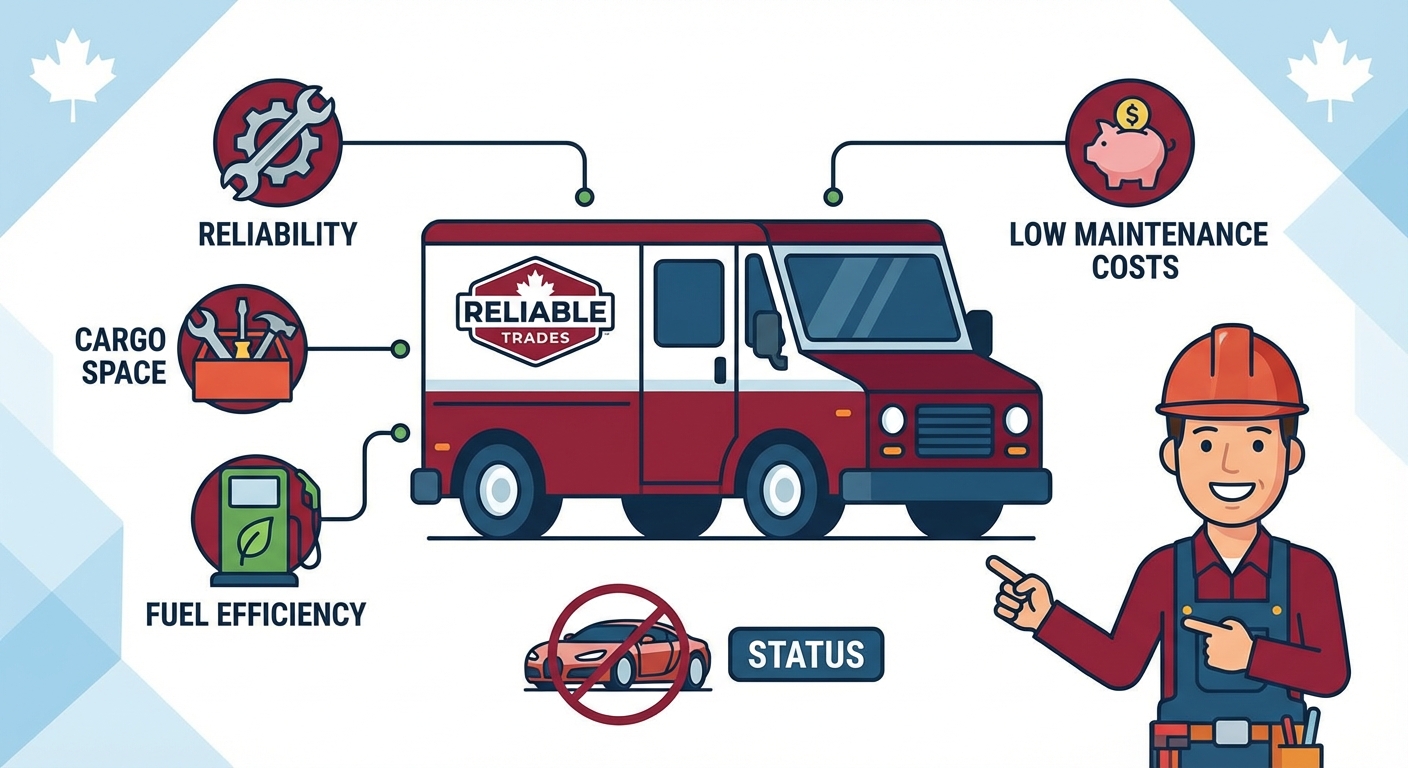 car loan for tradesperson apprentice Ontario illustration