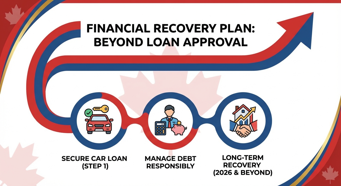 Car loan to consolidate payday loans with bad credit Canada illustration