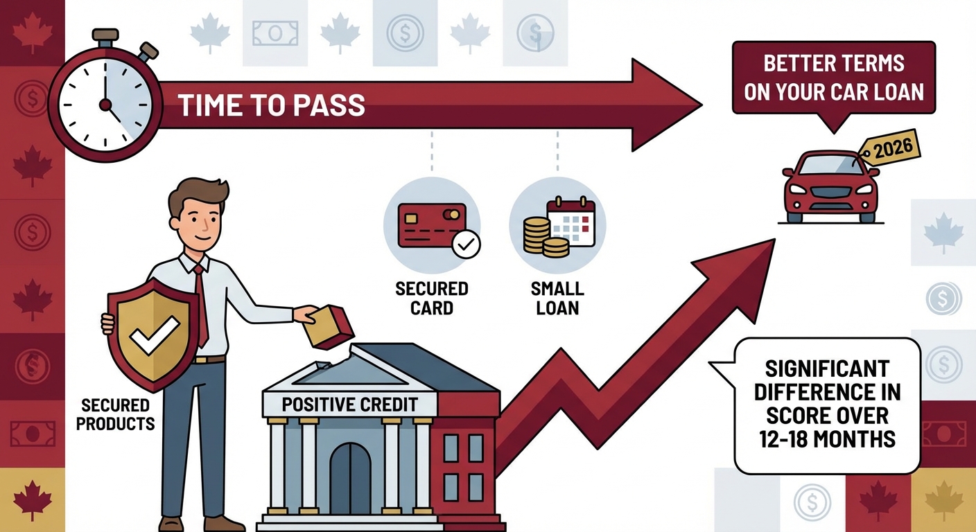 auto financing after debt management plan Canada illustration