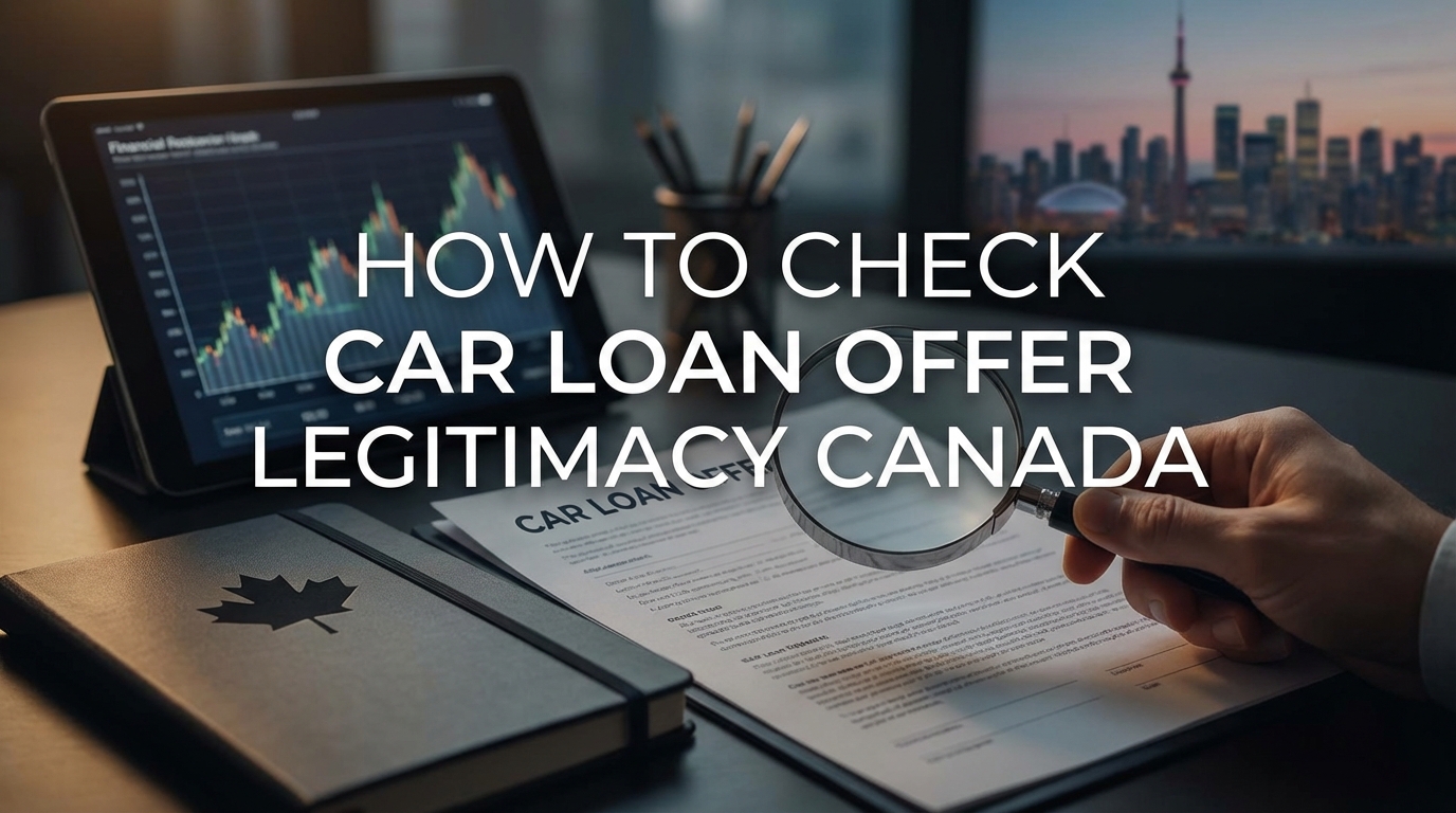 How to Check Car Loan Legitimacy 2026: Canada Guide
