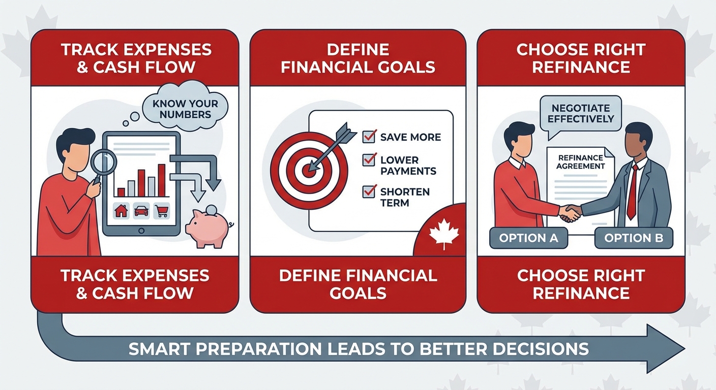 refinance car loan after parental leave Ontario illustration