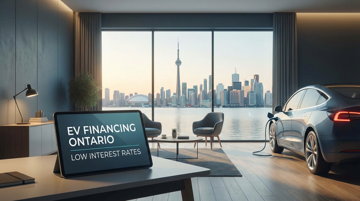 Self-Employed EV Financing Ontario: Low Rates 2026