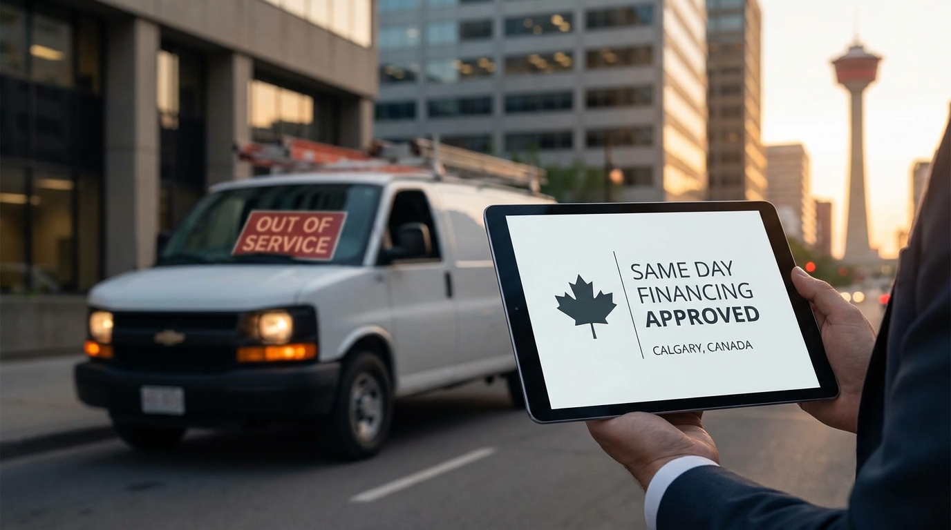 Broken Work Vehicle Financing | Same Day Cash in Calgary