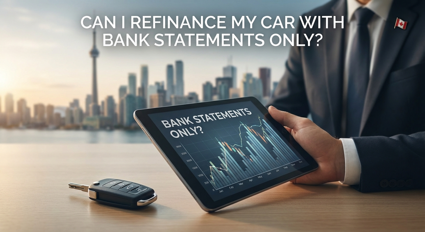 Bank Statements Only Car Refinance Canada [2026 Guide]