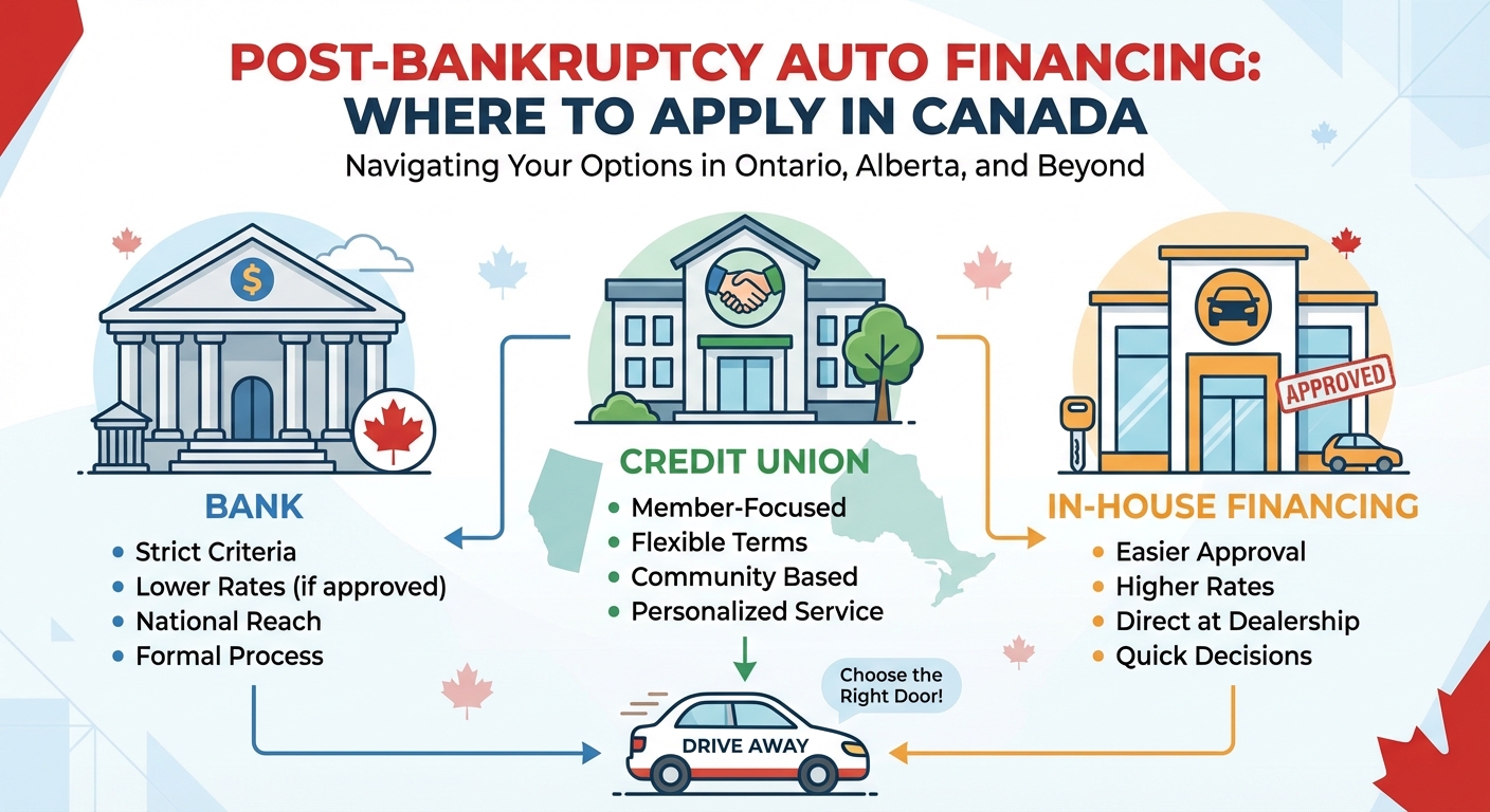 Can I get a car loan immediately after bankruptcy discharge in Canada? illustration