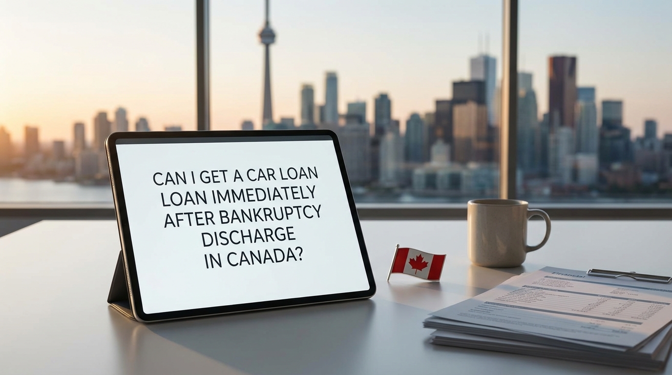 Car Loan After Bankruptcy Discharge? The 2026 Approval Guide