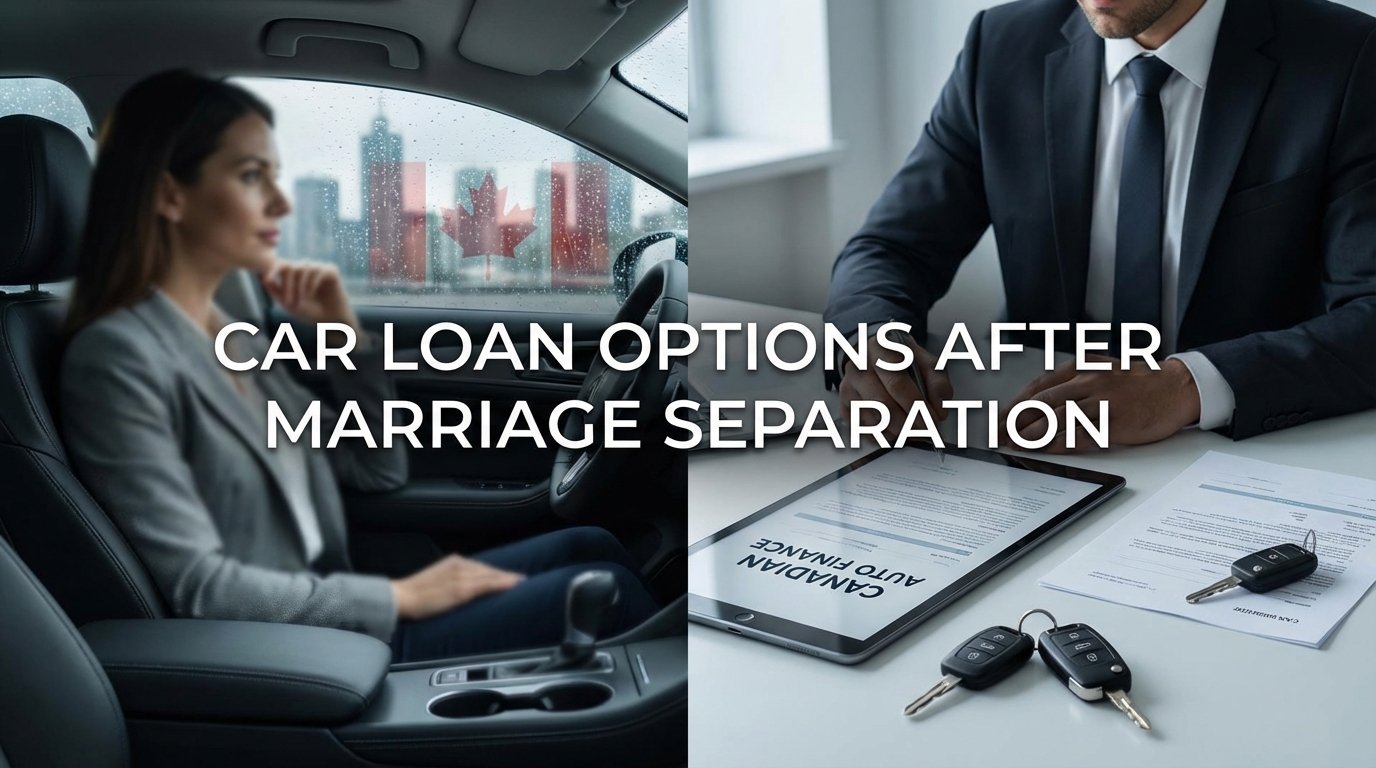 Splitting Assets? Car Loan Options After Marriage Separation