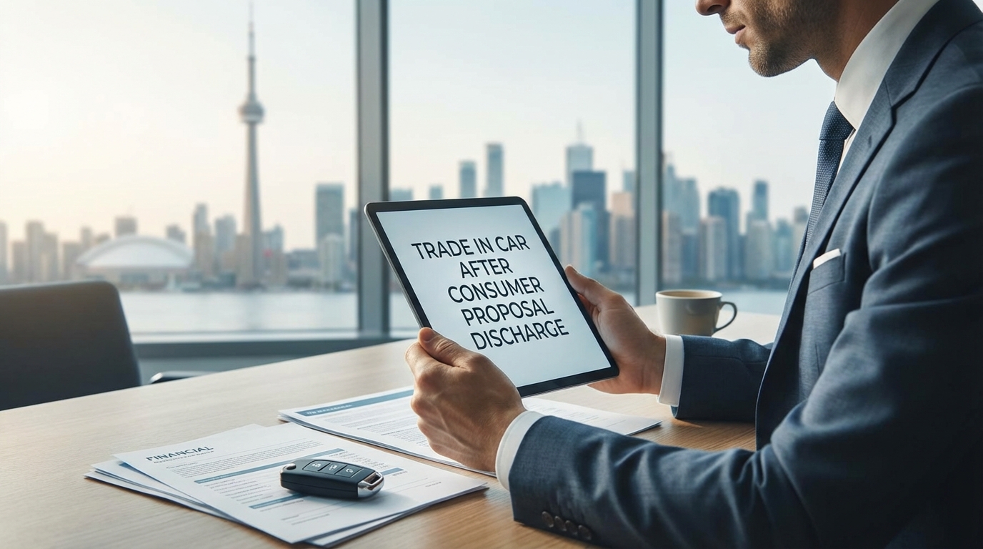 Trade Car After Consumer Proposal Discharge: The 2026 Exit Plan